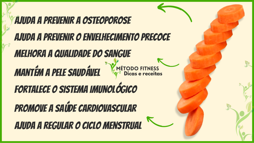 Os benefícios da Cenoura