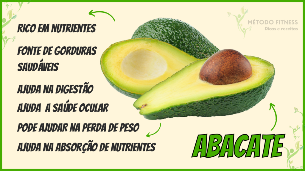 Os benefícios do Abacate, aumentar a imunidade, melhorar a digestão, rico em nutrientes, faz bem para os olhos 