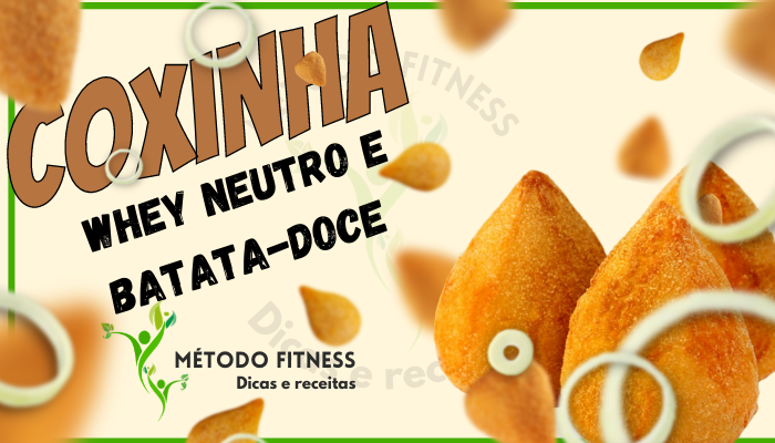 Coxinha Fitness com Whey Protein