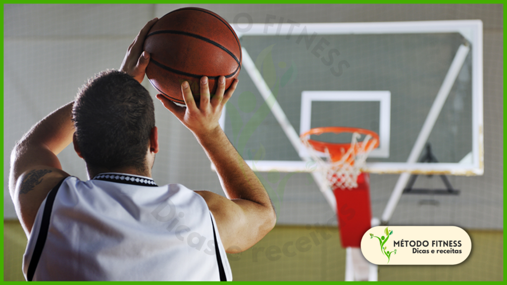 os benefícios de jogar basquete